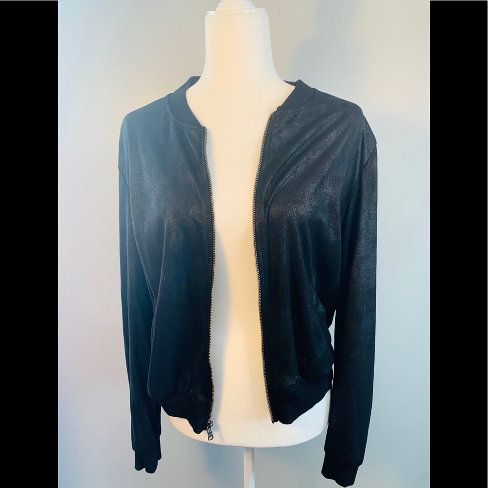 ELLA MOSS BOMBER JACKET SIZE LARGE BLOOMINGDALE’S